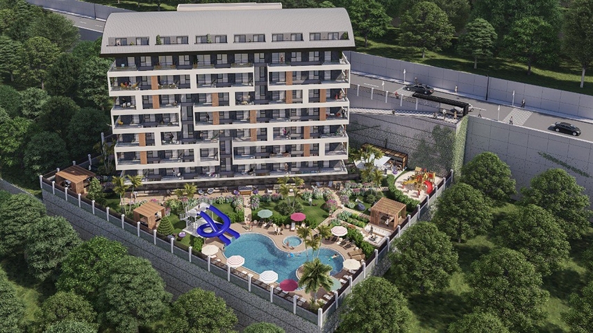 Neues Bauprojekt im Stadtteil Demirtas