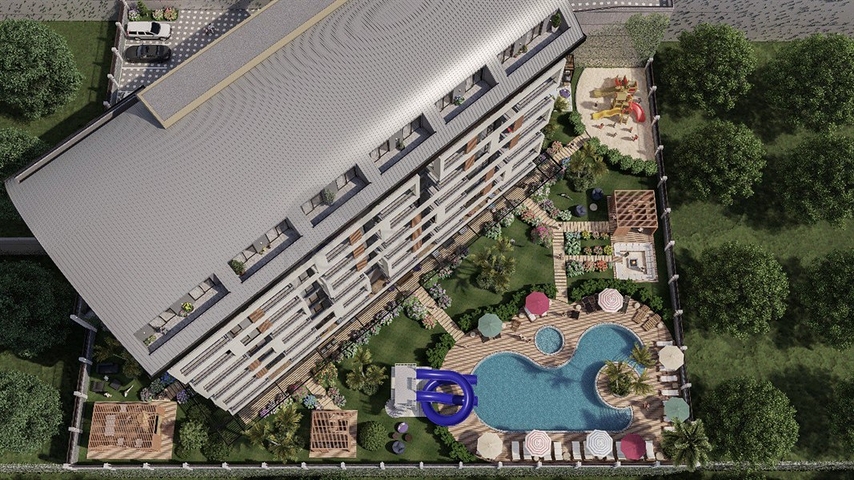 Neues Bauprojekt im Stadtteil Demirtas