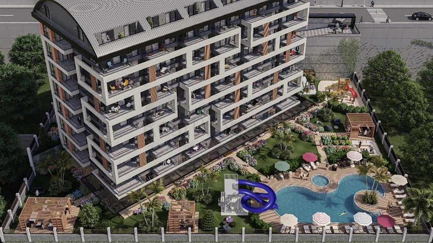 Neues Bauprojekt im Stadtteil Demirtas