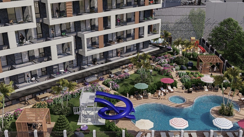 Neues Bauprojekt im Stadtteil Demirtas