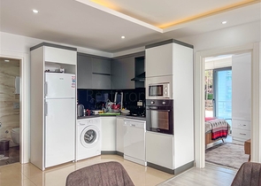 Dreizimmerwohnung in einer ruhigen und gemütlichen Gegend von Kargicak 