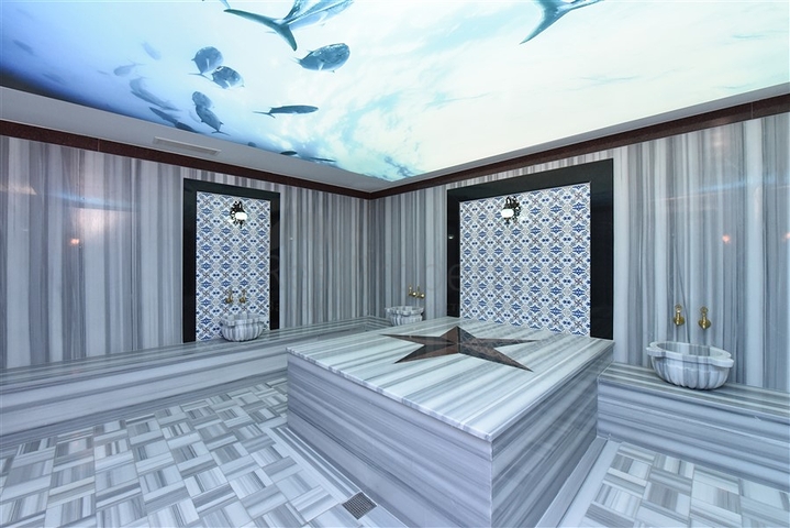 2+1 Apartment in einer Wohnanlage im Stadtteil Tosmur