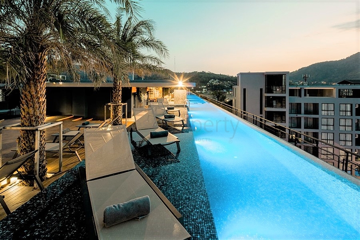 Eigentumswohnung mit Hotelinfrastruktur am Strand von Kamala