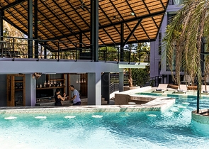 Eigentumswohnung mit Hotelinfrastruktur am Strand von Kamala