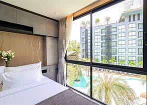 Eigentumswohnung mit Hotelinfrastruktur am Strand von Kamala