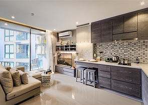 Eigentumswohnung mit Hotelinfrastruktur am Strand von Kamala