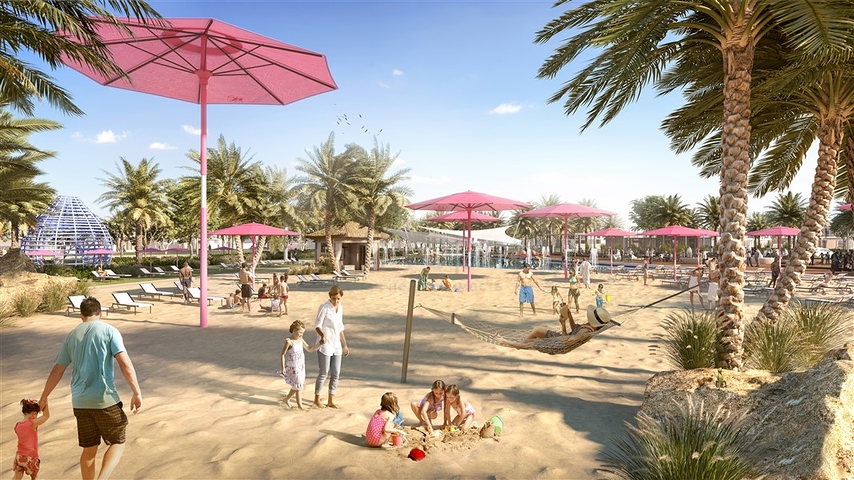 Ein Komplex von Villen zum Leben in Dubai