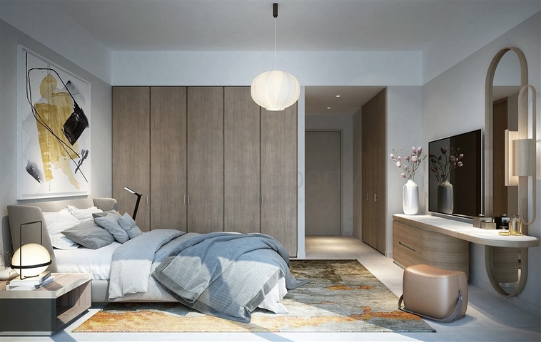 Ein Komplex von Villen zum Leben in Dubai