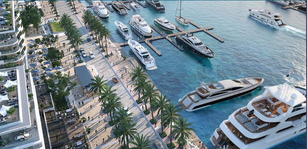 Luxus und Gemütlichkeit in einer Wohnanlage mit herrlichem Blick auf den Yachtclub