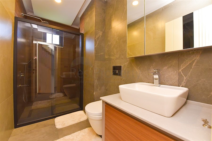 4+1 Villa mit modernem Design in der malerischen Gegend von Kargicak