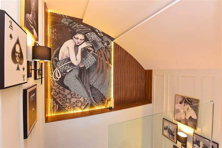 4+1 Villa mit modernem Design in der malerischen Gegend von Kargicak