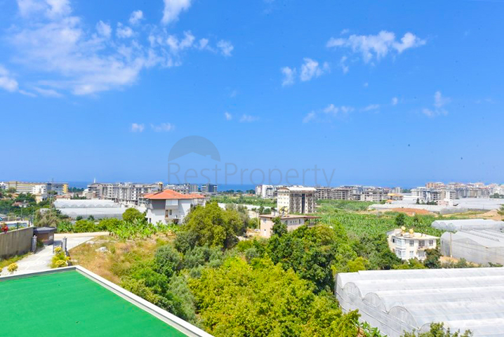 4+1 Villa mit modernem Design in der malerischen Gegend von Kargicak