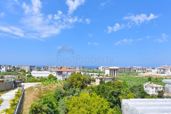 4+1 Villa mit modernem Design in der malerischen Gegend von Kargicak