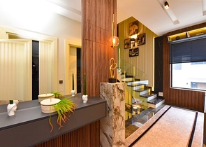 4+1 Villa mit modernem Design in der malerischen Gegend von Kargicak