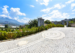 4+1 Villa mit modernem Design in der malerischen Gegend von Kargicak