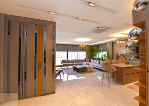 4+1 Villa mit modernem Design in der malerischen Gegend von Kargicak