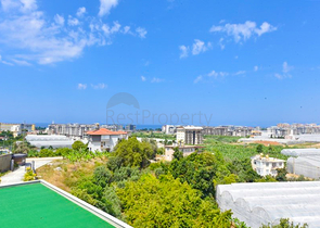 4+1 Villa mit modernem Design in der malerischen Gegend von Kargicak