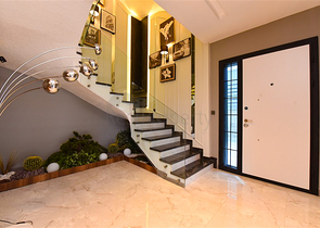 4+1 Villa mit modernem Design in der malerischen Gegend von Kargicak