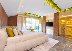 4+1 Villa mit modernem Design in der malerischen Gegend von Kargicak