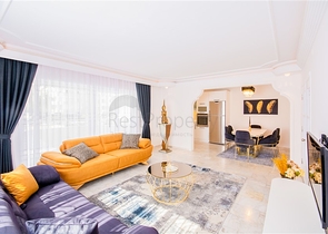 Wohnung 2+1 150 Meter vom Meer entfernt in der malerischen Gegend von Mahmutlar