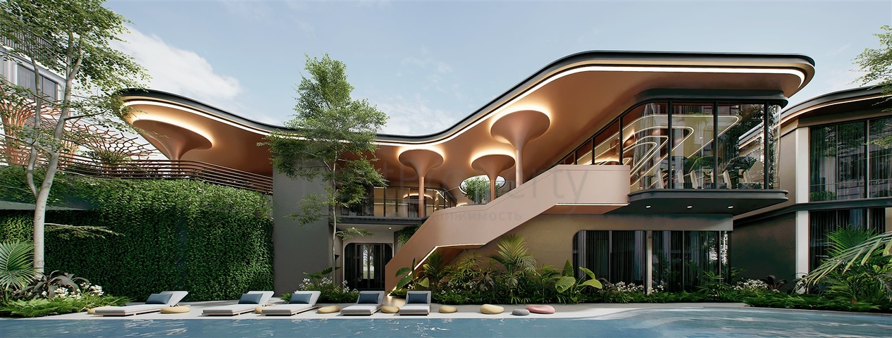 Neue Wohnanlage in der Nähe von Laguna Phuket