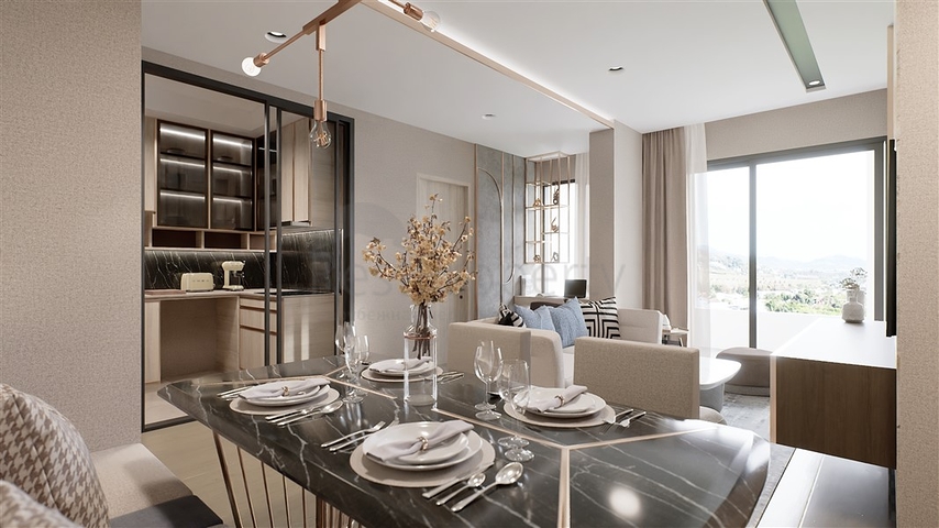 Neue Wohnanlage in der Nähe von Laguna Phuket