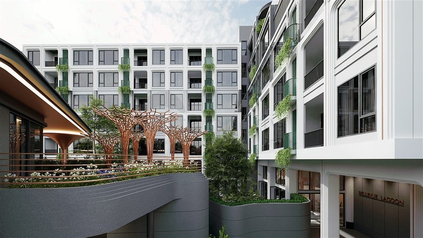 Neue Wohnanlage in der Nähe von Laguna Phuket