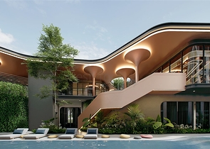 Neue Wohnanlage in der Nähe von Laguna Phuket