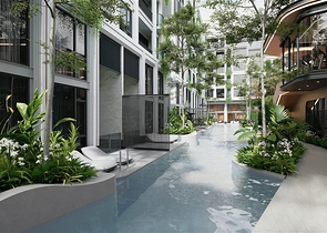 Neue Wohnanlage in der Nähe von Laguna Phuket