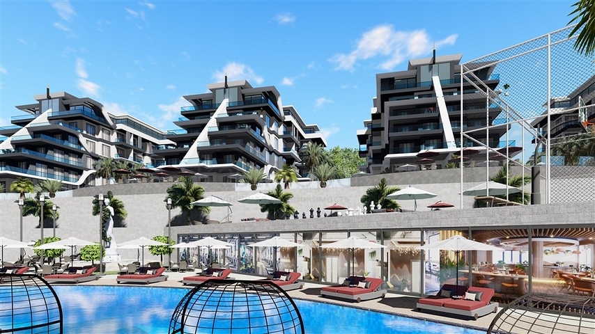 Ein grandioses Projekt im zentralen Bezirk Oba