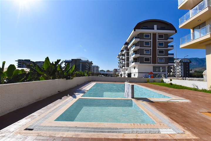 1+1 Wohnung im grünen Viertel von Kargicak