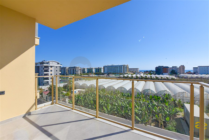 1+1 Wohnung im grünen Viertel von Kargicak