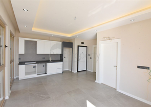 1+1 Wohnung im grünen Viertel von Kargicak