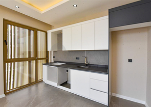 1+1 Wohnung im grünen Viertel von Kargicak