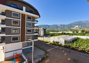 1+1 Wohnung im grünen Viertel von Kargicak