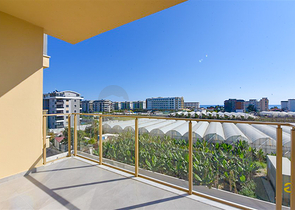 1+1 Wohnung im grünen Viertel von Kargicak