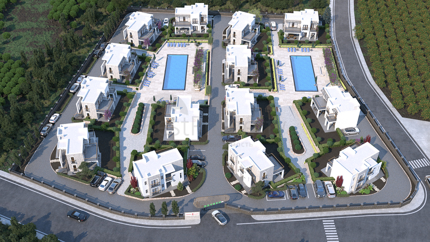 Luxuriöse Residenzen in der malerischen Gegend von Turkbükü