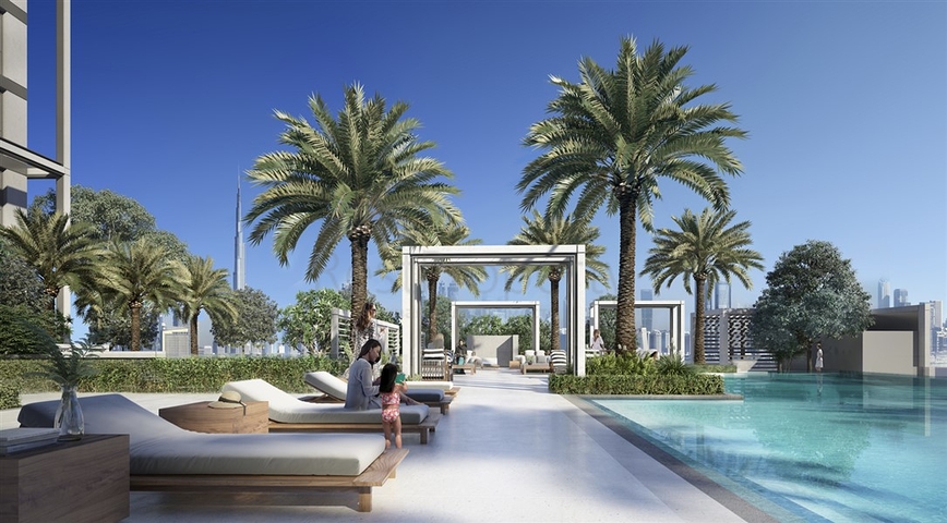 Der neue Creek Edge-Komplex im Bau