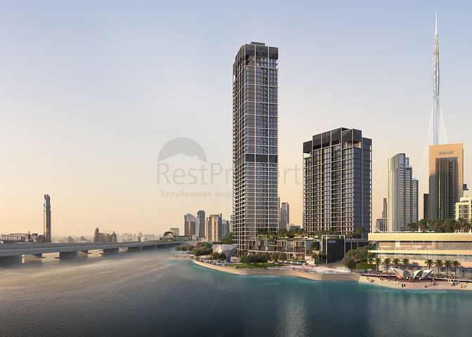 Der neue Creek Edge-Komplex im Bau