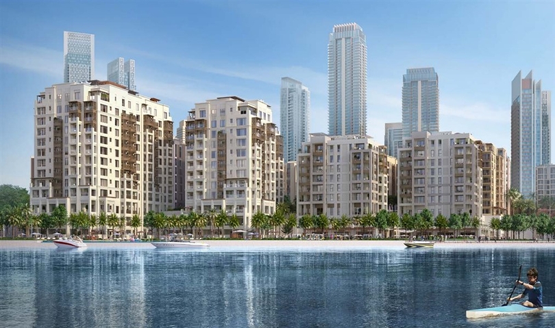 Apartment am ersten seiner Art am Creek Beach in Dubai