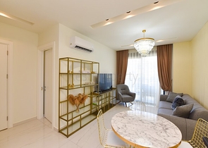 1+1-Wohnung 300 m vom Kleopatra-Strand entfernt