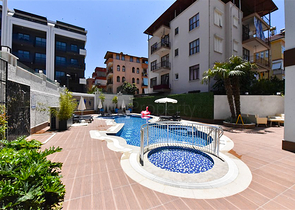 1+1-Wohnung 300 m vom Kleopatra-Strand entfernt