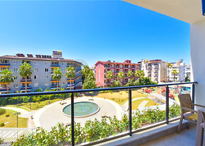 1+1-Wohnung 300 m vom Kleopatra-Strand entfernt