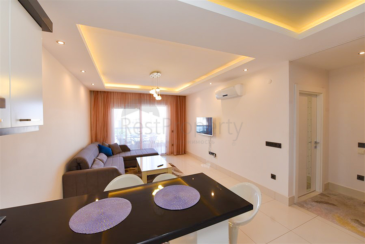 1+1 Wohnung zur Miete in einem der Komplexe des Bezirks Tosmur