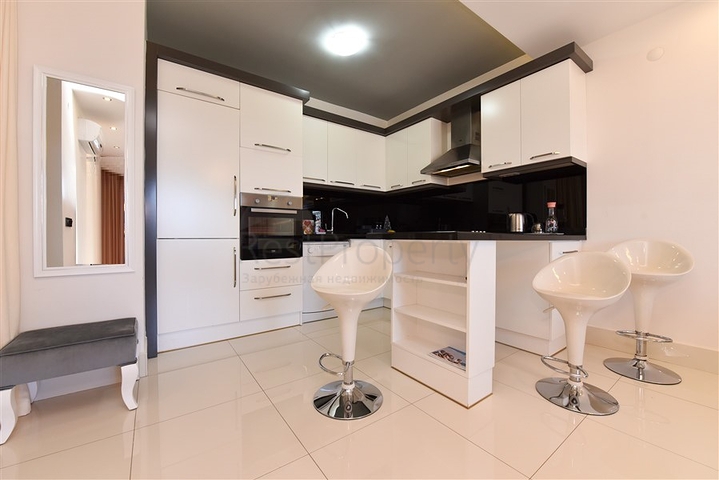 1+1 Wohnung zur Miete in einem der Komplexe des Bezirks Tosmur