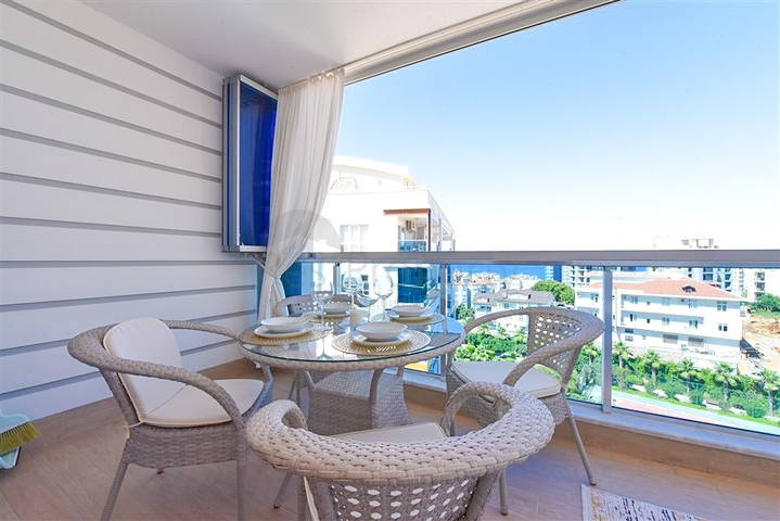 1+1 Wohnung zur Miete in einem der Komplexe des Bezirks Tosmur