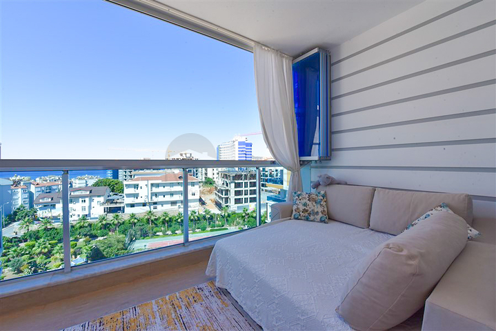 1+1 Wohnung zur Miete in einem der Komplexe des Bezirks Tosmur