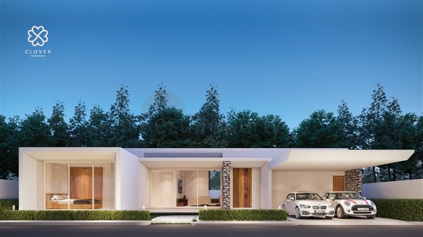 Luxus-Villen-Komplex in einer malerischen Gegend