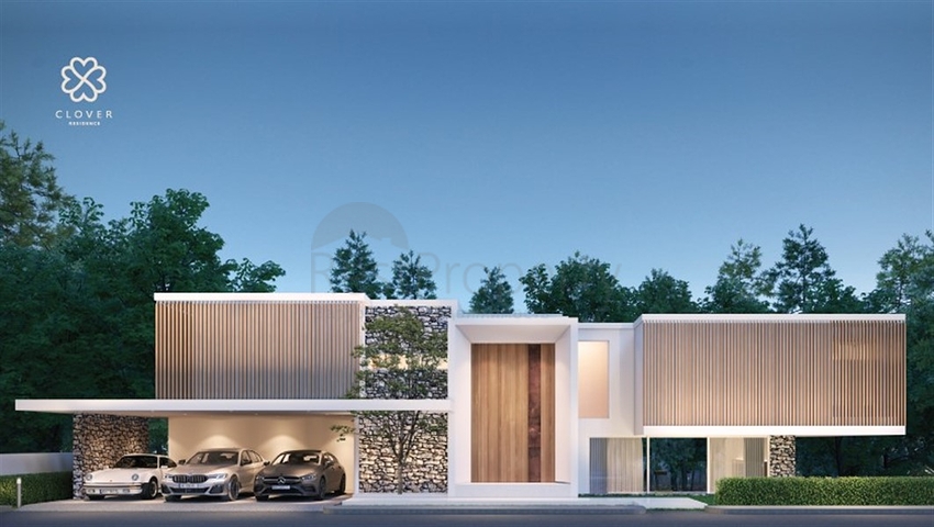 Luxus-Villen-Komplex in einer malerischen Gegend