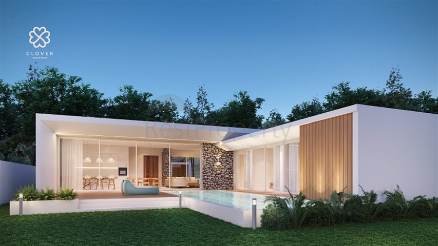 Luxus-Villen-Komplex in einer malerischen Gegend